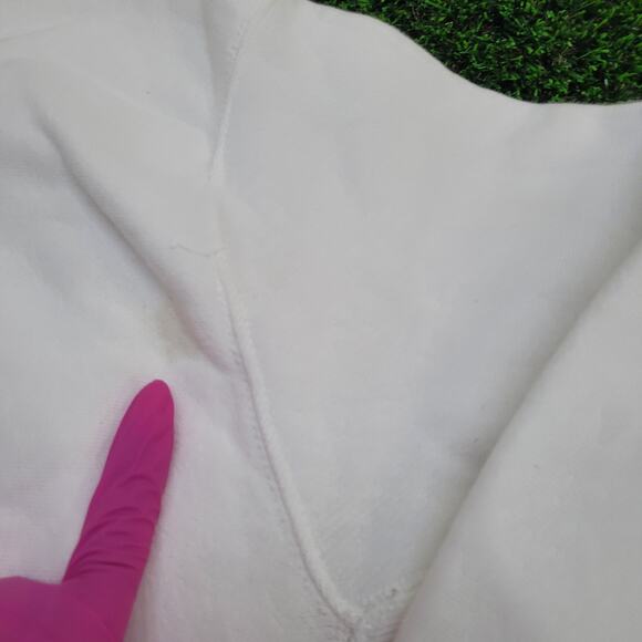 Vintage 90s Brown Sweatshirt Womens XL 21x24 White - Picture 6 of 15